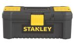 STANLEY Ящик для инструмента "Essential" пластмассовый с органайзерами, лотком и пластиковым замком 12,5" STST1-75514 1-75-514
