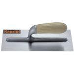 KAPRIOL Гладилка плоская из закаленной стали с деревянной ручкой 120х280мм 23010