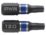IRWIN бит усиленный УДАРОПРОЧНЫЙ Torx T20 1/4"/25мм , 2шт. 1923330