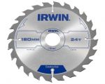 IRWIN Construction Пильный диск по дереву ATB 180 х 2.5 х 30мм , 24 зуба , для ручных пил 1897195