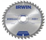 IRWIN Construction Пильный диск по дереву ATB 235 х 2.8 х 30мм , 40 зубов , для ручных пил 1897208