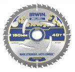 IRWIN Weldtec Пильный диск по дереву ATB 150 х 2.4 х 20/16мм , 40 зубов , для ручных пил 1897350