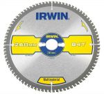 IRWIN Multi Пильный диск по ламинату/мдф/пластику/цветным металлам TCG 260 х 3.0 х 30мм , 84 зуба , для торцовочных пил 1897445