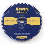 IRWIN Marples Пильный диск по дереву и цветным металлам с тефлоновым покрытием TCG 250 х 2.5 х 30мм, 84 зуба 1897469